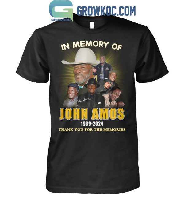 John Amos In Memory Of The Legend 1939-2024 Thank You T-Shirt