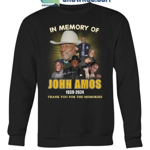 John Amos In Memory Of The Legend 1939-2024 Thank You T-Shirt