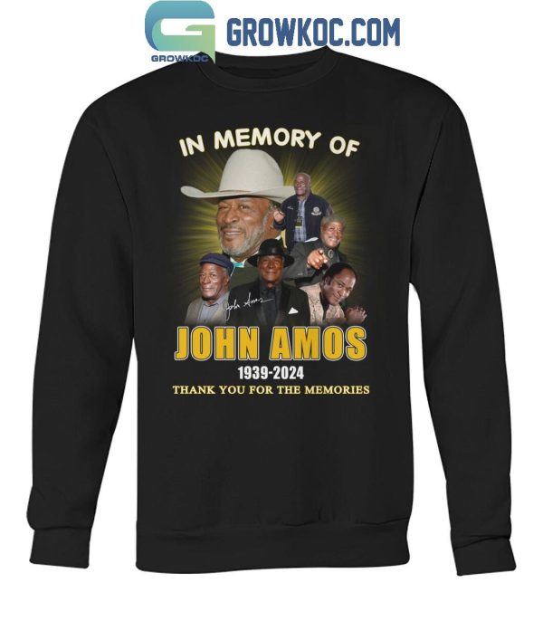 John Amos In Memory Of The Legend 1939-2024 Thank You T-Shirt