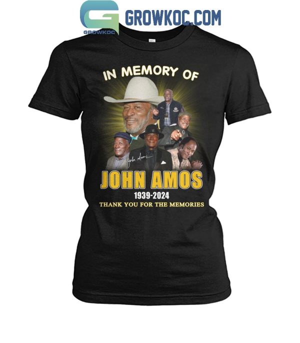 John Amos In Memory Of The Legend 1939-2024 Thank You T-Shirt