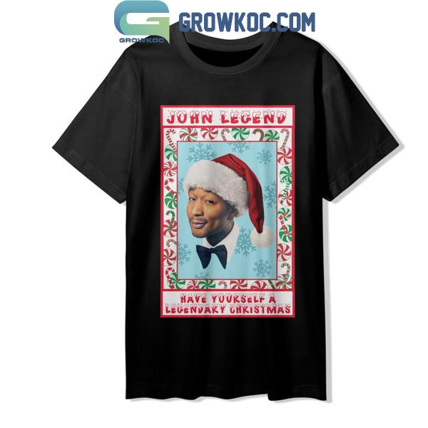 John Legend A Legendary Christmas Tour 2024 Hoodie T-Shirt