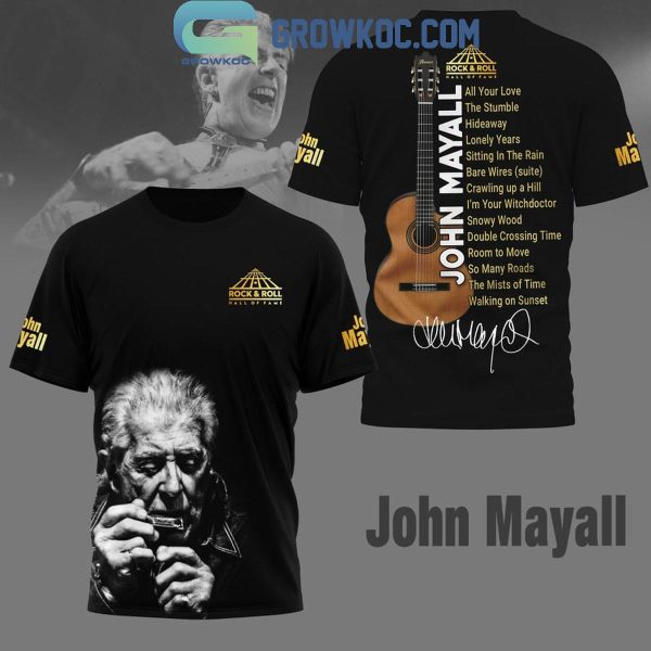 John Mayall All Your Love The Stumble Hideaway Hoodie T-Shirt