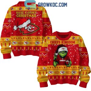 Kansas City Chiefs Have A Glory Christmas Ugly Sweater