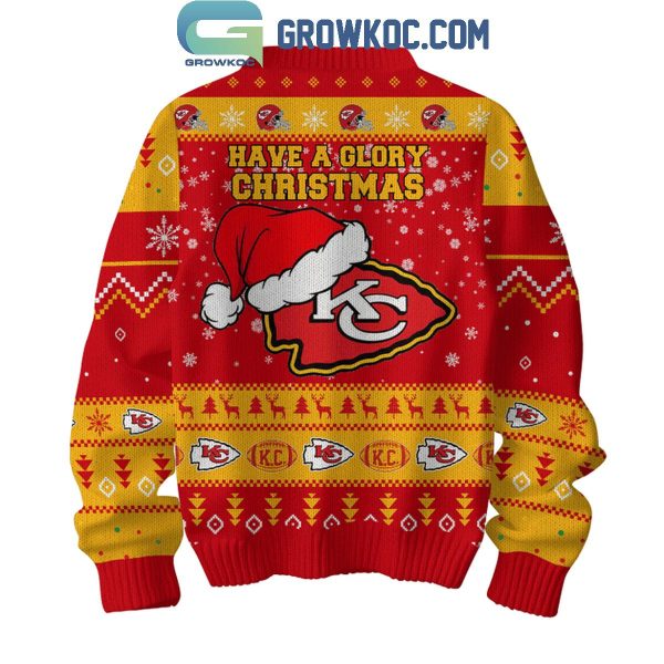 Kansas City Chiefs Have A Glory Christmas Ugly Sweater