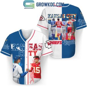 Kansas City Chiefs Kansas City Royals Forever My Team Win Or Lose Baseball Jersey