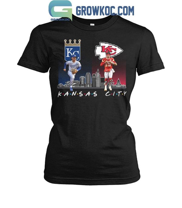 Kansas City Royals Baseball Kansas City Chiefs Football The Friends The Proud T-Shirt