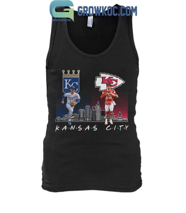 Kansas City Royals Baseball Kansas City Chiefs Football The Friends The Proud T-Shirt