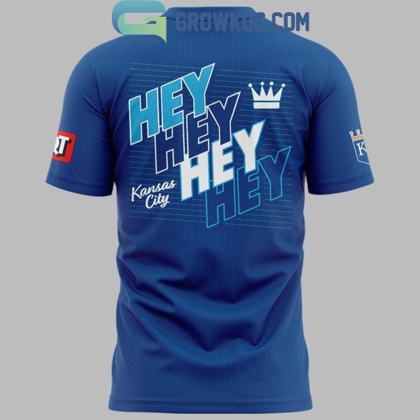 Kansas City Royals Hey Hey Hey Hey King October Ready 2024 Hoodie T-Shirt