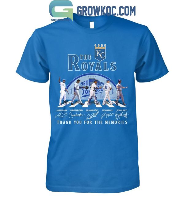 Kansas City Royals The Royals Baseball Legends In 2024 T-Shirt