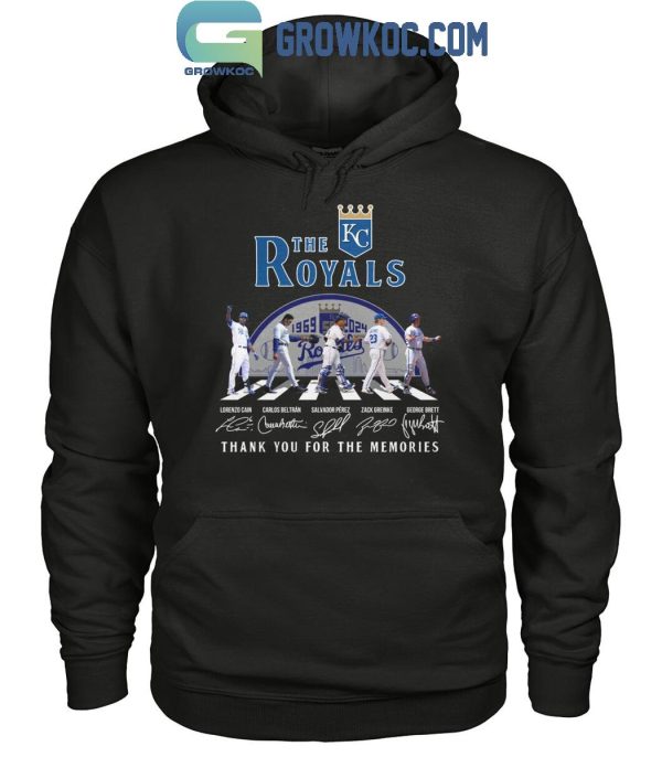 Kansas City Royals The Royals Baseball Legends In 2024 T-Shirt