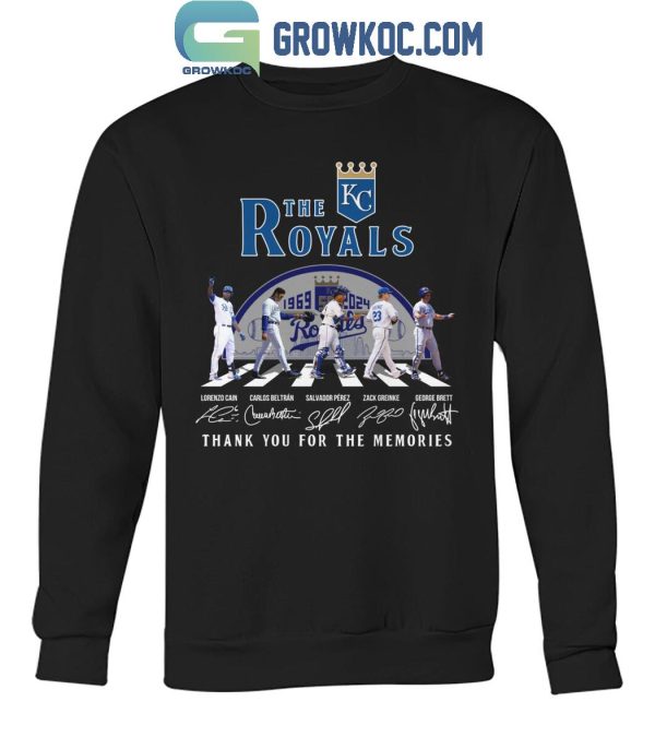 Kansas City Royals The Royals Baseball Legends In 2024 T-Shirt