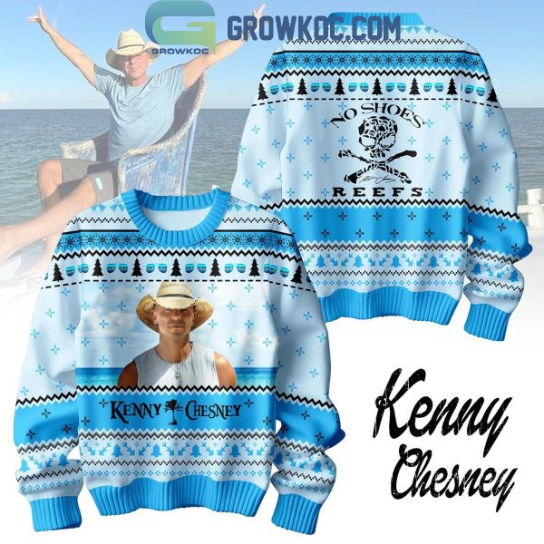 Kenny Chesney In Christmas No Shoes Nation Ugly Sweater