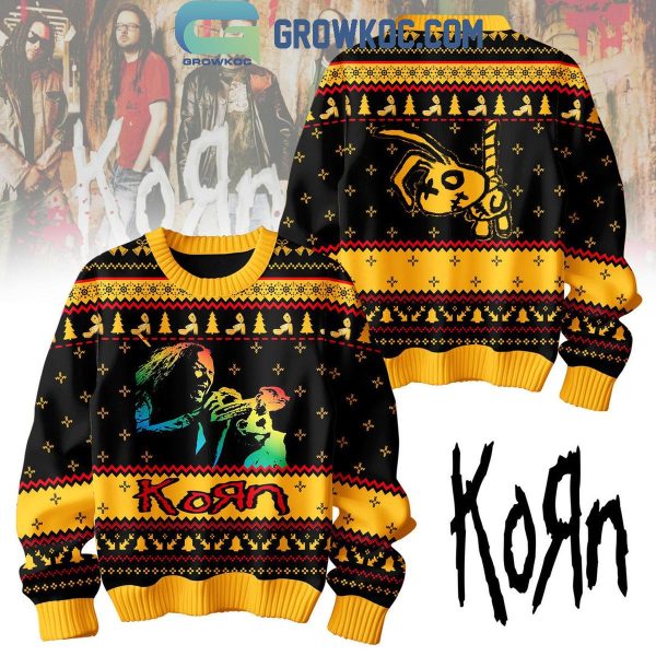 Korn 2024 The Puppet Merry Christmas Ugly Sweater