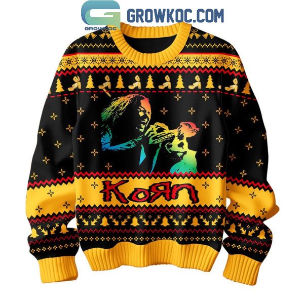 Korn 2024 The Puppet Merry Christmas Ugly Sweater