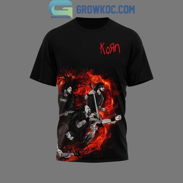 Korn Blind Falling Way From Me Here To Stay Hoodie T-Shirt