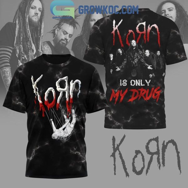 Korn Is My Only Drug 2024 The Falling Man Hoodie T-Shirt