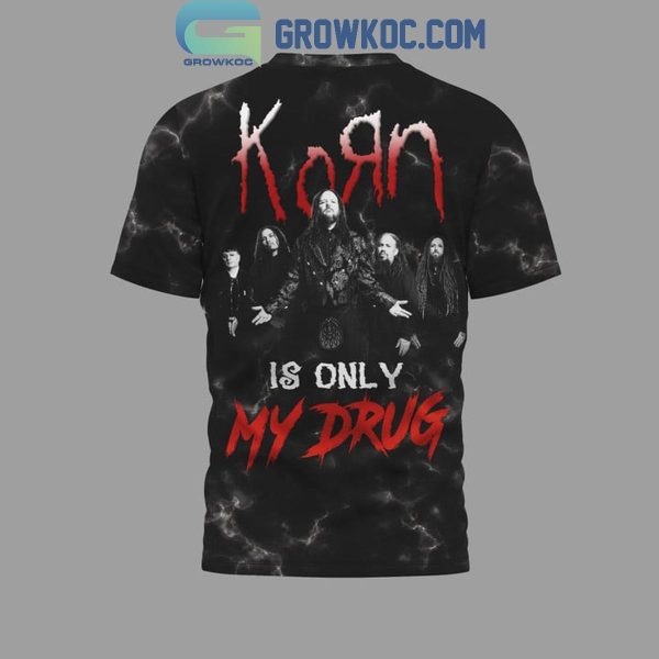 Korn Is My Only Drug 2024 The Falling Man Hoodie T-Shirt