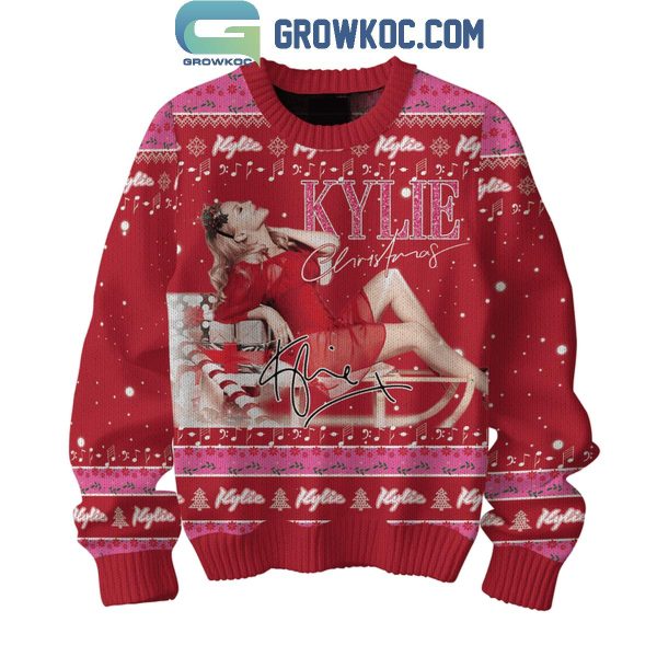 Kylie Minogue Every Day’s Like Christmas When You’re Here With Me Ugly Sweater