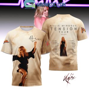 Kylie Minogue Tension Tour 2025 Hoodie T-Shirt