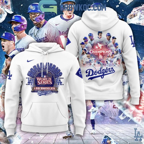 LA Dodgers National League Champs 2024 World Series Hoodie T-Shirt