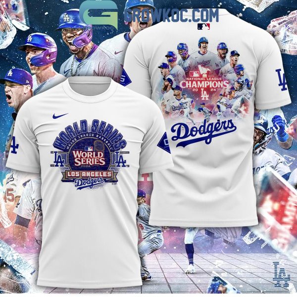 LA Dodgers National League Champs 2024 World Series Hoodie T-Shirt