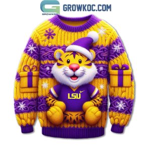 LSU Tigers Christmas Present For Tigers Ugly Sweater