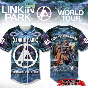 Linkin Park I’m With You In From Zero World Tour Personalized Baseball Jersey