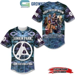 Linkin Park I’m With You In From Zero World Tour Personalized Baseball Jersey