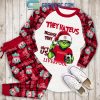 Tottenham Hotspur Grinch 2024 They Hate Us Fleece Pajama Set Long Sleeve