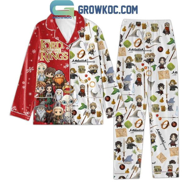 Lord Of The Rings 2024 Frodo And Sam Polyester Pajama Set