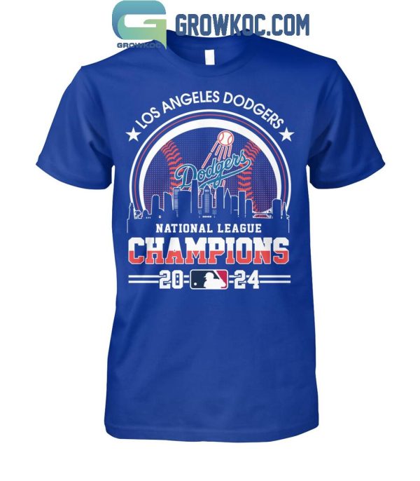 Los Angeles Dodgers 2024 Baseball National League Winner T-Shirt