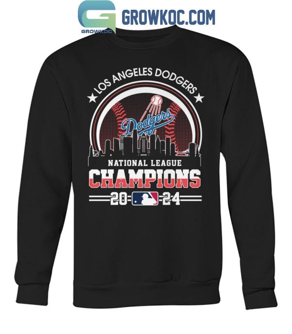 Los Angeles Dodgers 2024 Baseball National League Winner T-Shirt