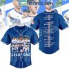 Los Angeles Dodgers 2024 Champions World Series Showtime Baseball Jersey