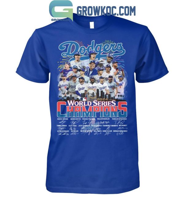 Los Angeles Dodgers 2024 Is Best Season For World Series Champions T-Shirt