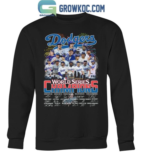 Los Angeles Dodgers 2024 Is Best Season For World Series Champions T-Shirt