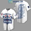 Los Angeles Dodgers All Player Name World Series 2024 Champions Baseball Jersey