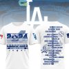 Los Angeles Dodgers National League Champions 2024 LA Shining Hoodie T-Shirt