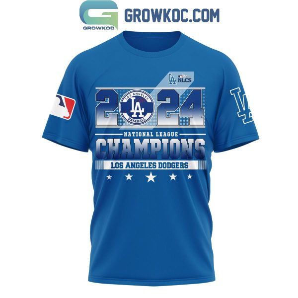 Los Angeles Dodgers 2024 National League Champions Victory Hoodie T-Shirt