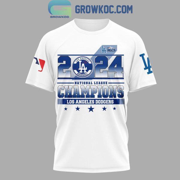 Los Angeles Dodgers 2024 National League Champions Victory Hoodie T-Shirt