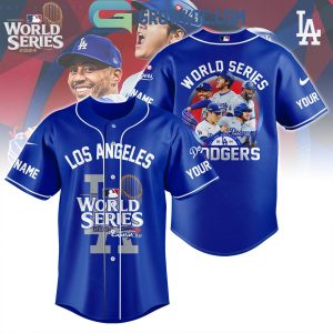 Los Angeles Dodgers 2024 World Series Champs Best Team Personalized Baseball Jersey