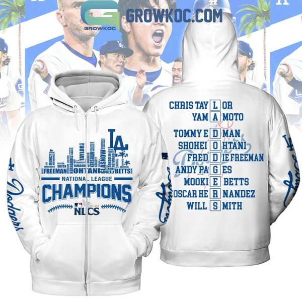 Los Angeles Dodgers Champions Of National League 2024 Baseball Hoodie T-Shirt