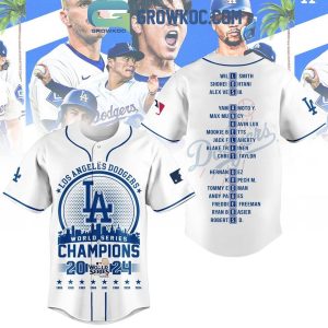 Los Angeles Dodgers Champions World Series 2024 Go Dodgers Fan Baseball Jersey