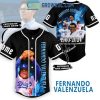 Los Angeles Dodgers Fernando Valenzuela Forever No. 34 Baseball Jersey