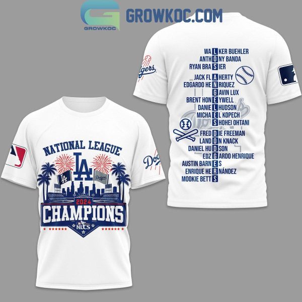 Los Angeles Dodgers LA National League NLCS Champions 2024 Hoodie T-Shirt