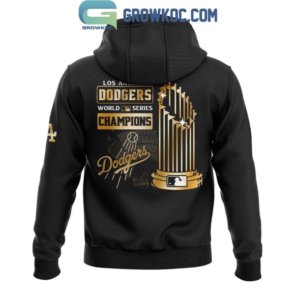 Los Angeles Dodgers MLB Champions Limited Edition World Series Hoodie T-Shirt