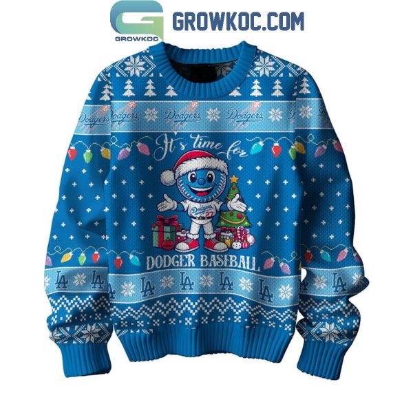 Los Angeles Dodgers Merry Christmas 2024 The Champions Ugly Sweater