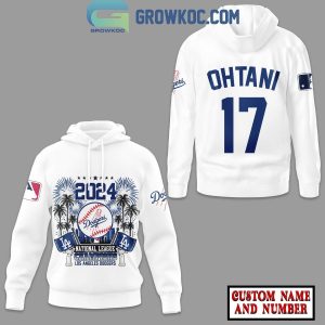 Los Angeles Dodgers National League Champions 2024 LA Shining Hoodie T-Shirt