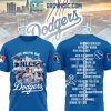 Los Angeles Dodgers Skyline Of LA Champions Of National League 2024 Hoodie T-Shirt