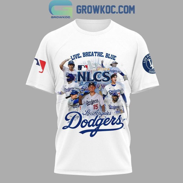 Los Angeles Dodgers National League Champions 2024 Team Baseball Hoodie T-Shirt