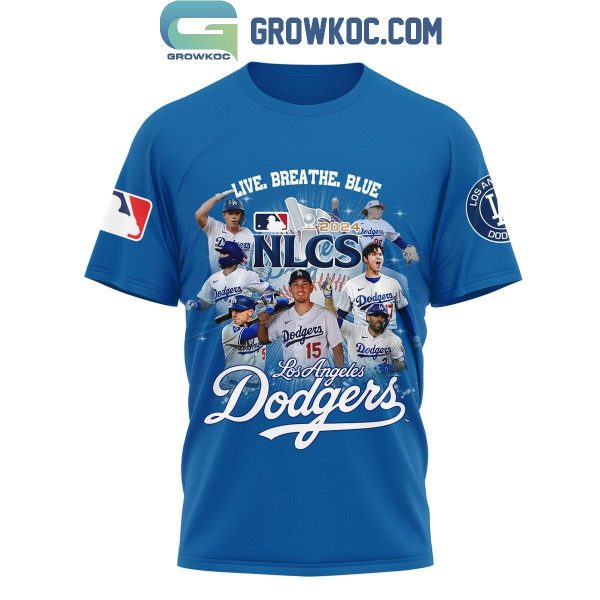 Los Angeles Dodgers National League Champions 2024 Team Baseball Hoodie T-Shirt